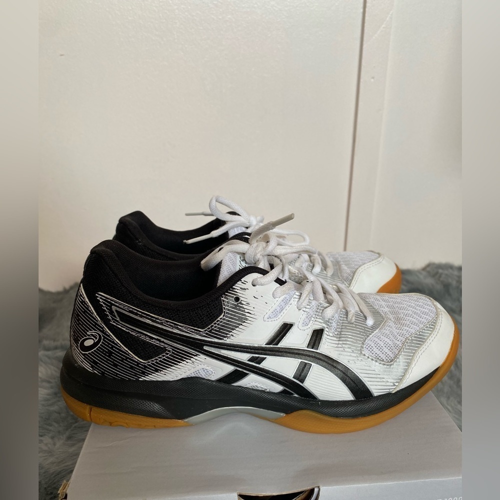 Asics Women’s Black and White Athletic Shoes